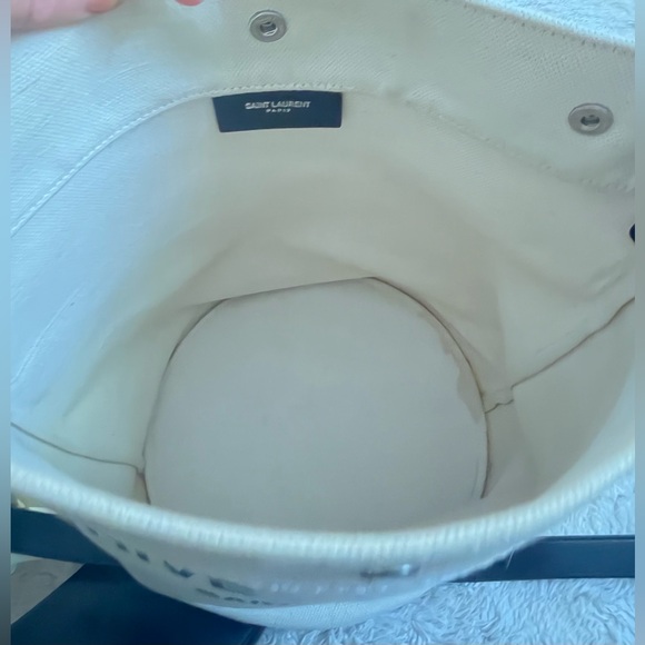 YSL/Saint Laurent Rive Gauche bucket bag w/pochette - Picture 13 of 14